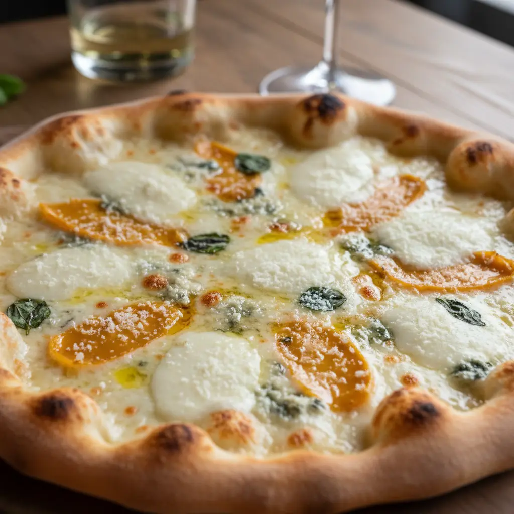 Pizza quattro formaggi