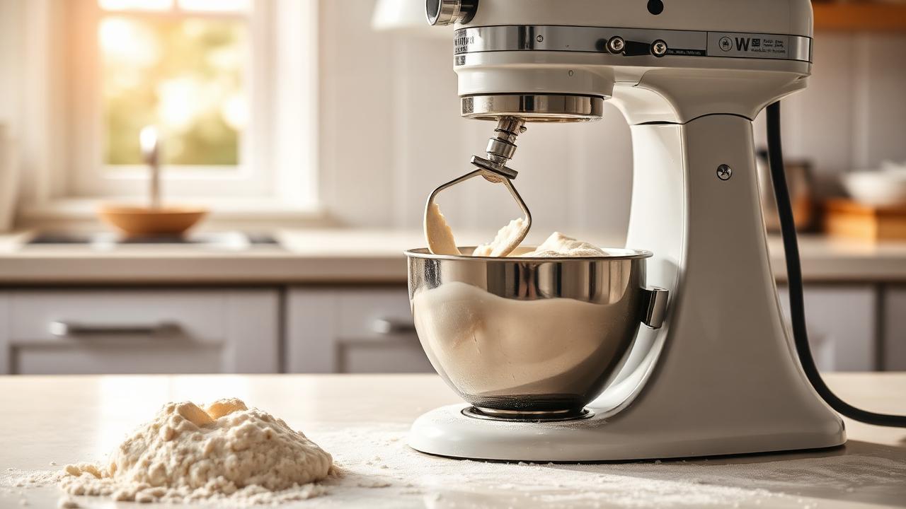 Deegmachine voor pizzadeeg