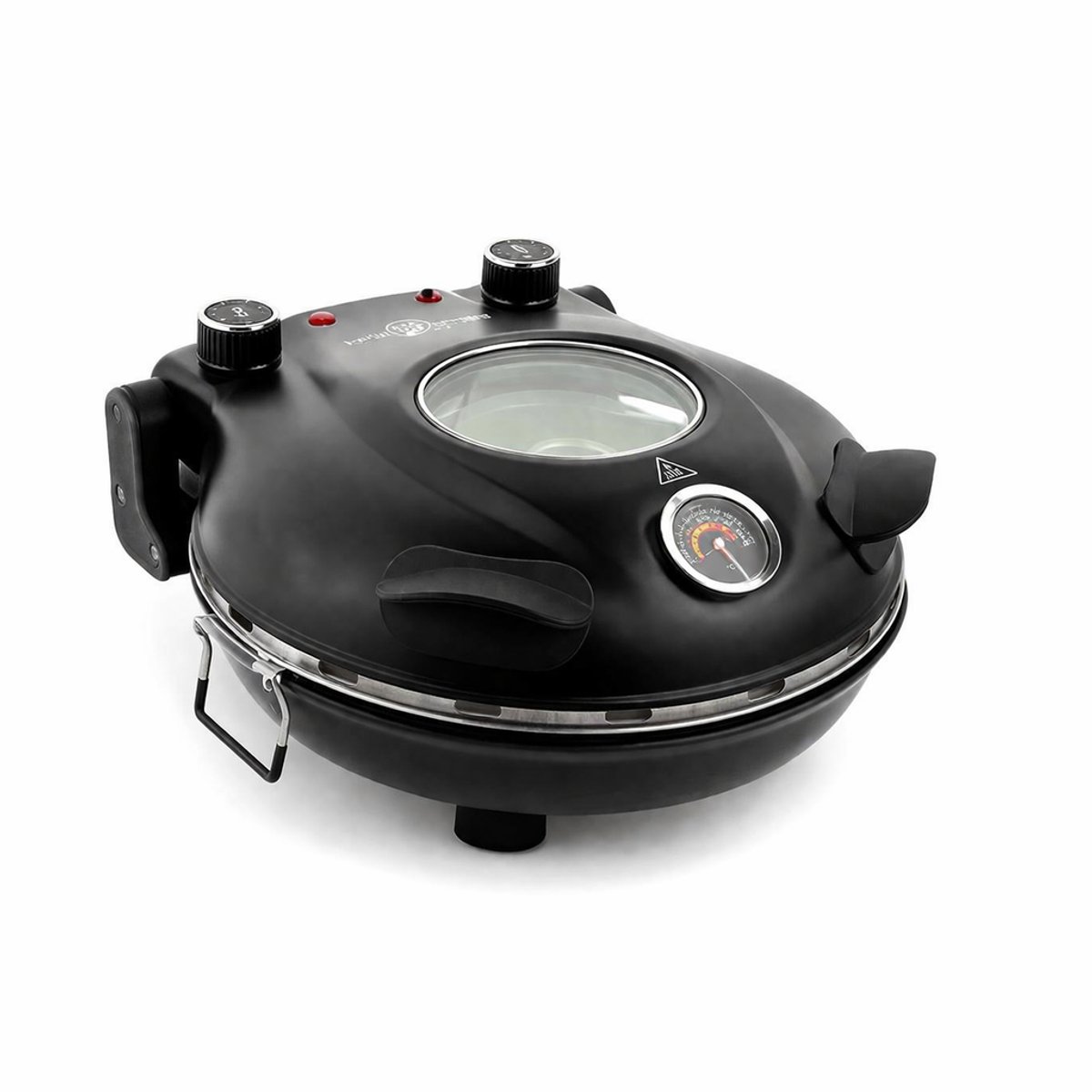 D&A Elektrische pizza oven - Pizza oven - Pizzarette - Pizzaoven - Pizza oven elektrisch - Pizzaovens - 5 Temperatuur niveaus