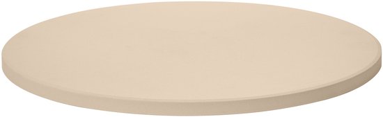16-inch ronde cordieriet pizzasteen met stevige standaard, dikke hittebestendige baksteen voor ovens, pizza's bakken en barbecueën