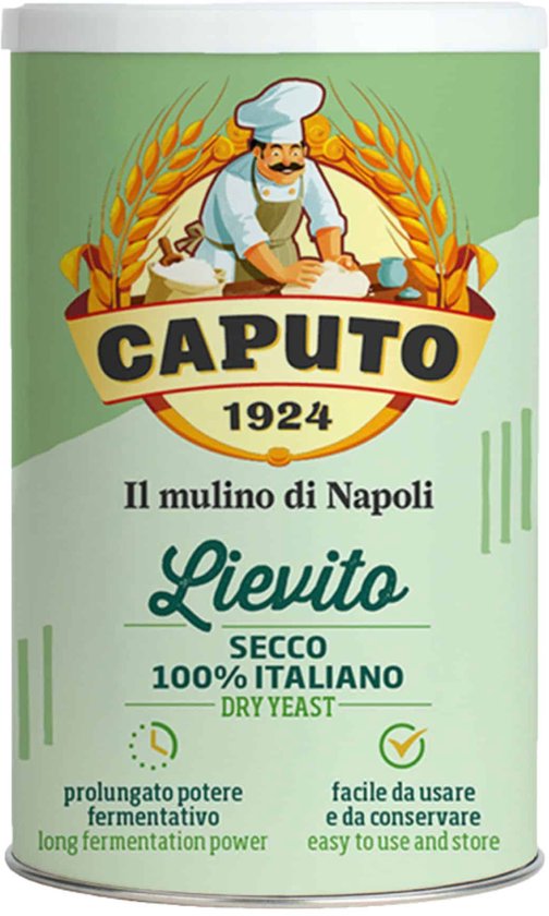 Mulino Caputo Lievito actieve gist - voor brood en pizza - vegan - 100 gram