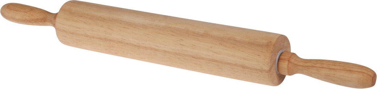 La Cucina Deegroller voor in de keuken - hout - lichtbruin - 43 cm - Keukengerei - beslag maken