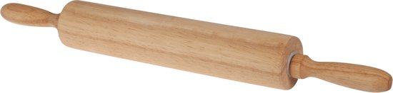 La Cucina Deegroller voor in de keuken - hout - lichtbruin - 43 cm - Keukengerei - beslag maken