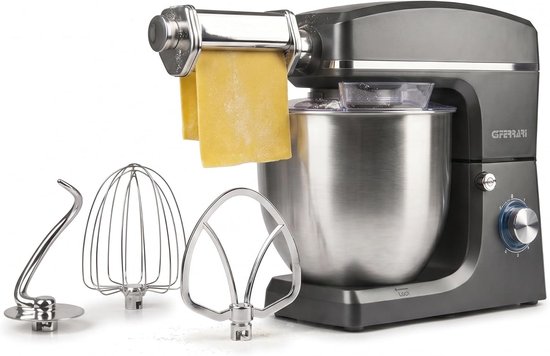 G3 Ferrari Pastaio 10&Lode Robot pâtissier 1500 W Gris, Acier inoxydable