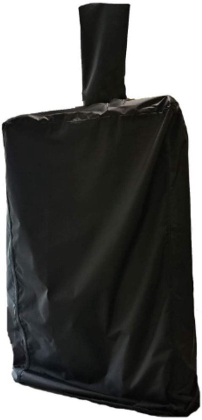 Pizzaoven Beschermhoes - Pizzaoven hoes - waterdichte Houtgestookte pizzaoven beschermhoes - voor Houtskool pizzaoven - 170x65x55 cm - Zwart - Polyester