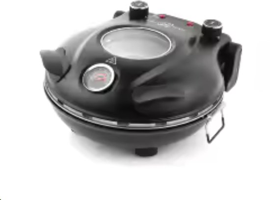 Novari - Pizzamaker - Pizzarette - Pizza oven - Elektrische werking - Stenen bakplaat - Vermogen 1200W - Vlambestendige behuizing