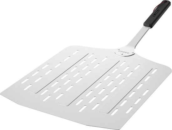 Cozze® Geperforeerde Lichtgewicht Aluminium Pizzaschep, 76x40x35 cm