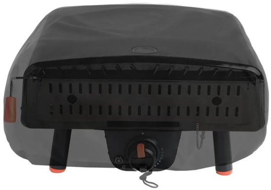 Waterdichte hoes Geschikt voor pizzaoven, gemaakt van 600D polyesterstof, afGeschikt vooringen 56×56×29 cm, stevig en duurzaam, Geschikt voor verstelbare banden, Geschikt voor pizzaovens buiten, in de tuin, op het balkon en andere locaties.