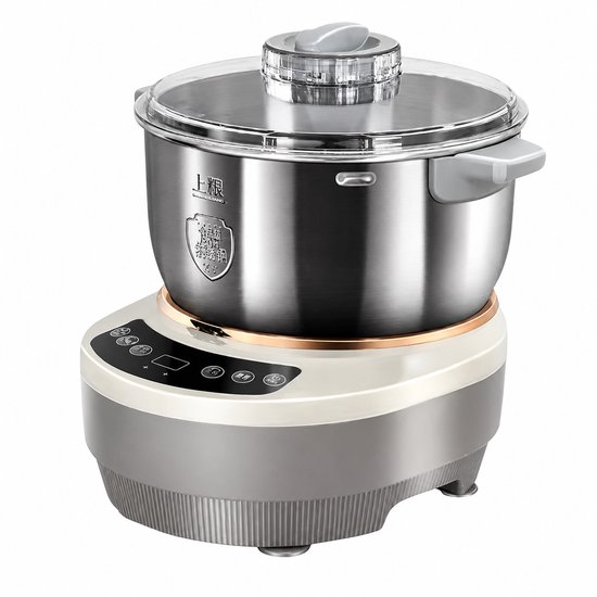Velmio Keukenrobot - Kneedmachine - Deegmachine - Elektrische Deegmixer - 5L - Keukenmachine - Met Fermentatiefunctie - RVS