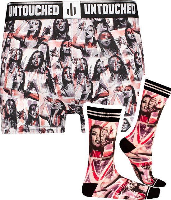 Untouched boxershort heren - heren ondergoed boxershorts - cadeau voor man - duurzaam - Pizza S Sokken 43 46