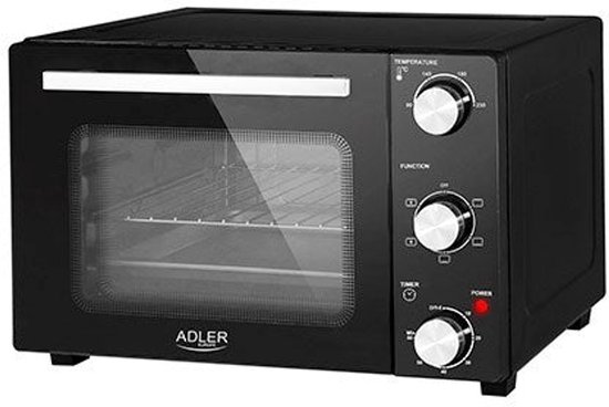 Adler 6024 - Elektrische oven - 22 liter