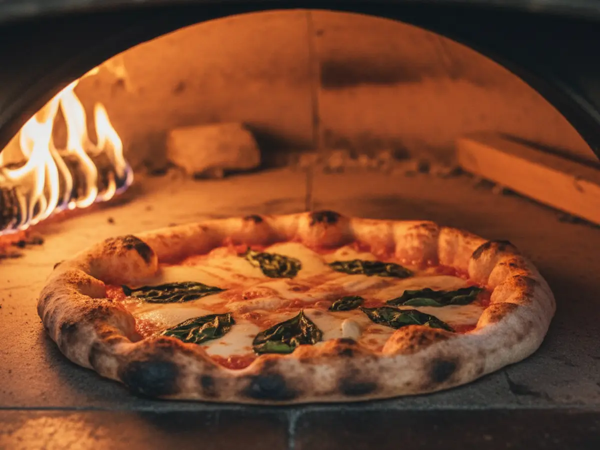 Hoe lang pizza in pizzaoven bakken?