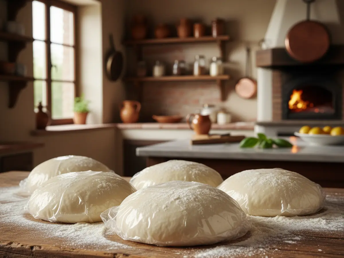 Congeler et conserver la pâte à pizza