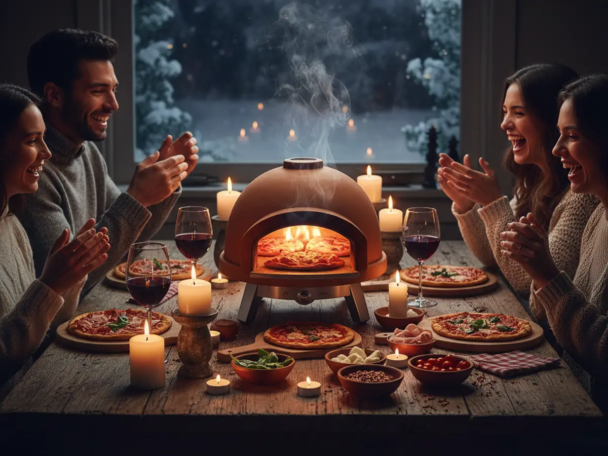Utiliser une Pizzarette à l'intérieur en hiver