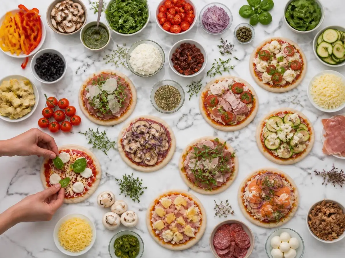 40 verrassende pizzarette toppings