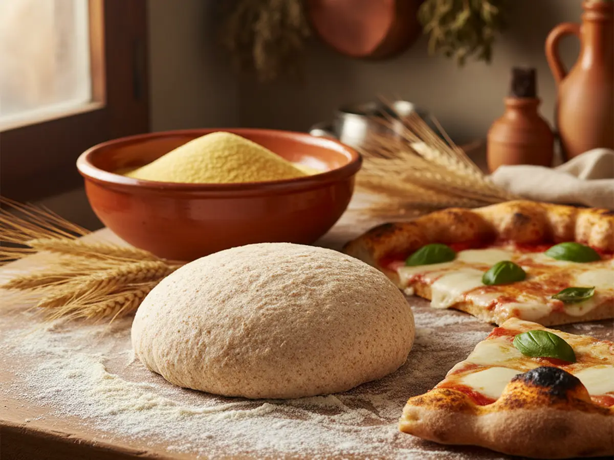 Réussir une pâte à pizza intégrale aérée