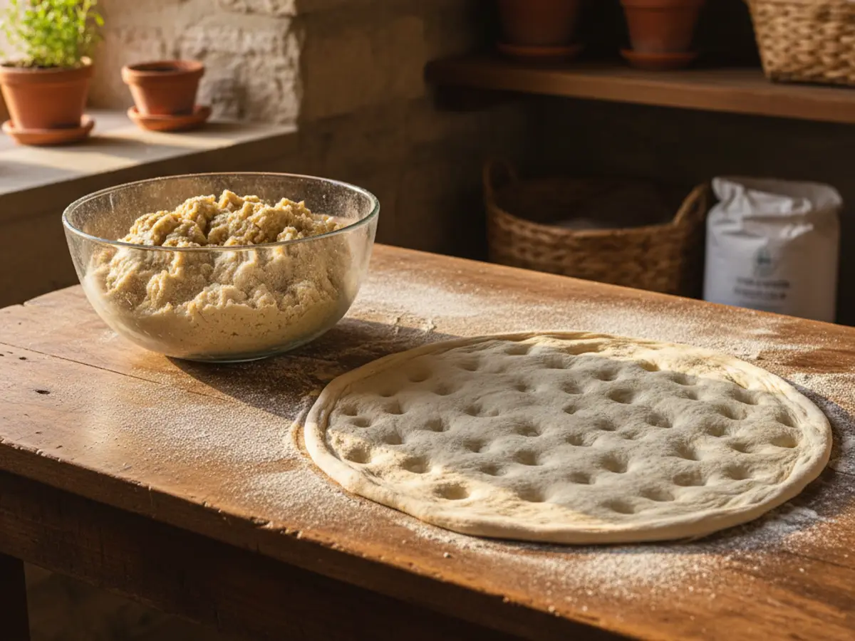 Faire une pâte à pizza au biga : le guide de la pré-fermentation